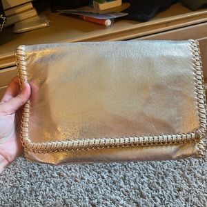 Gold clutch